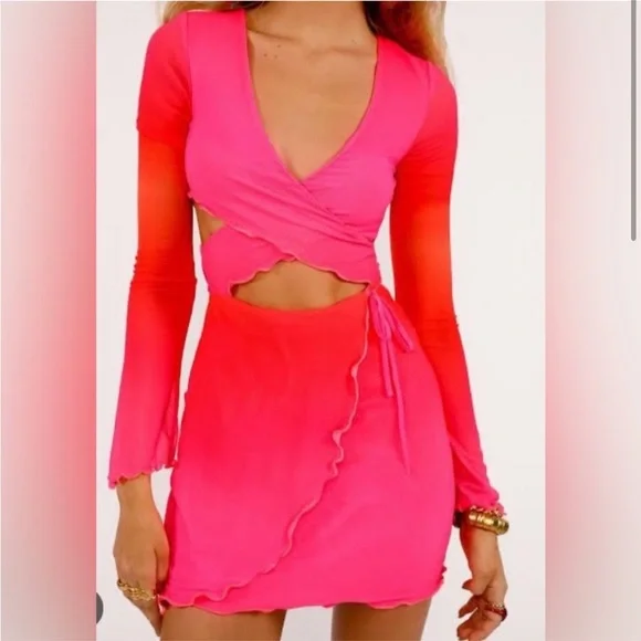 dress party red Chic Red One-Shoulder Sleevesless Side-Slit Sequins Prom Party Gowns main image 0
